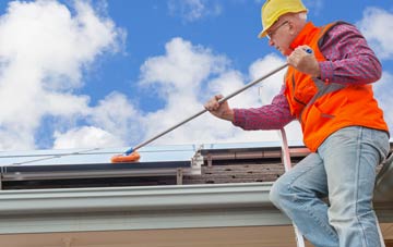 Polwheveral soft wash roof cleaning